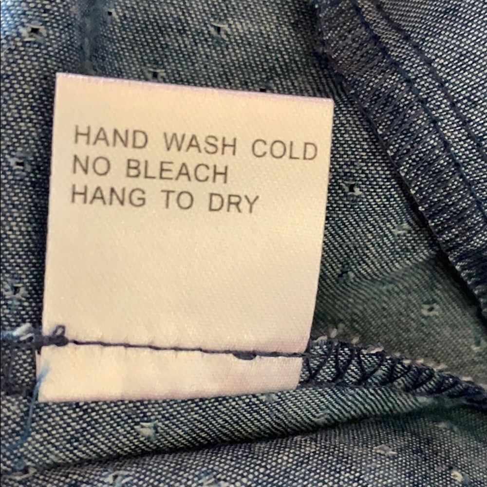 High Low Denim Top - Picture 8 of 8